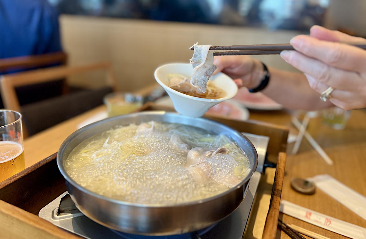 Hot pot lunches in Kyoto. (Pax Global Media)