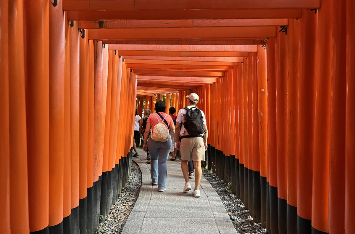Fushimi Inari Taisha Shrine. (Pax Global Media)