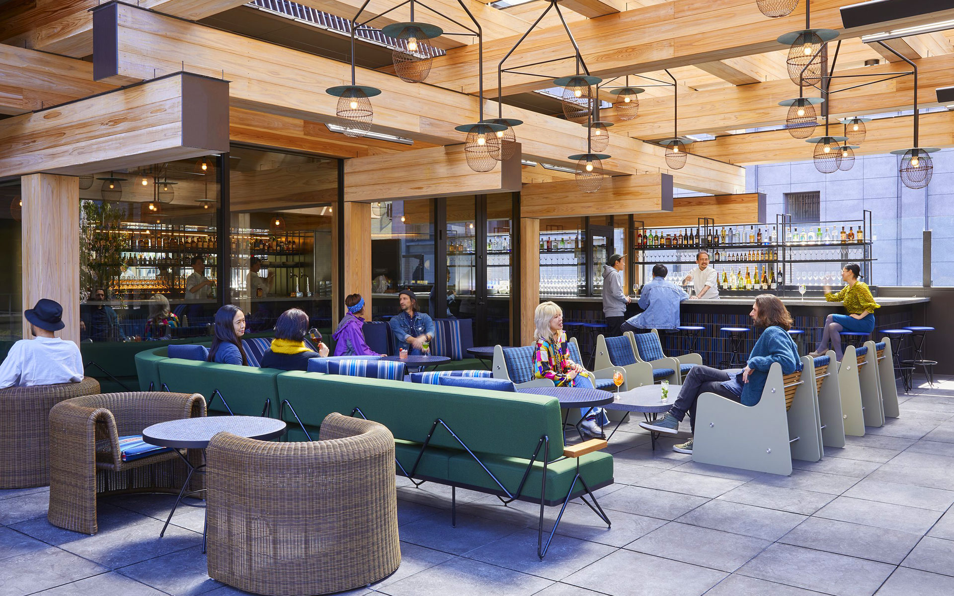 Mr. Maurice's Italian: a restaurant and rooftop bar at the hotel.
