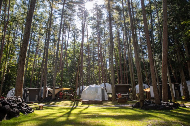 Glamping Villa Hanz Kawaguchiko Japan Image via emmab@heavenpublicity.co.uk