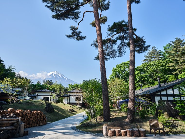 Glamping Villa Hanz Kawaguchiko Japan Image via emmab@heavenpublicity.co.uk