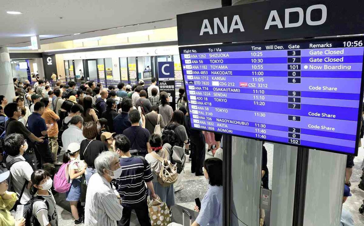 Security Checks Temporarily Suspended at Shin-Chitose Airport in Hokkaido Due to Lost Scissors; Causing 190 Flight Delays and 35 Canceled Flights (Update 1)