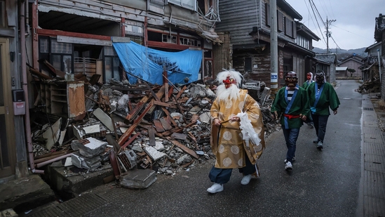 While earthquakes remain extremely difficult to predict, Japan government panel in January reported a slight increase in the probability of a megaquake within the next 30 years, now estimated at 75-82%. (File)(AFP)
