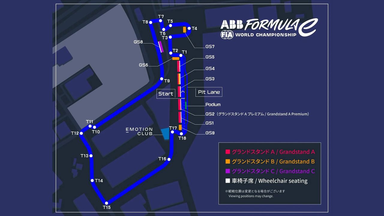 Tokyo Season 11 circuit