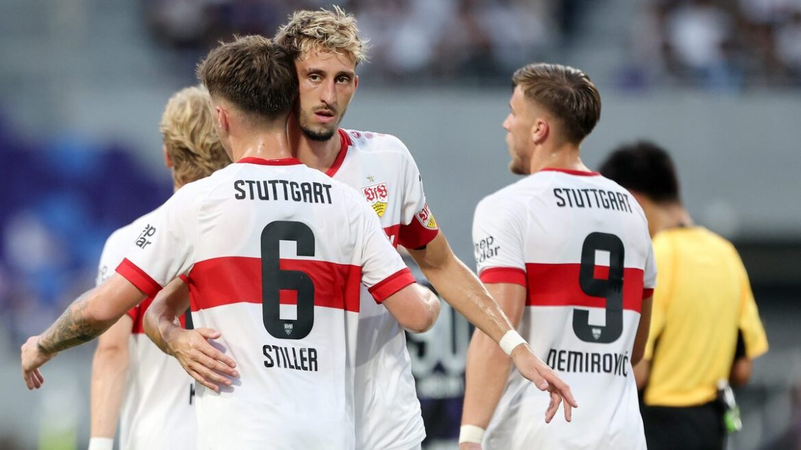 VfB Stuttgart on tour in Japan for 2024 pre-season