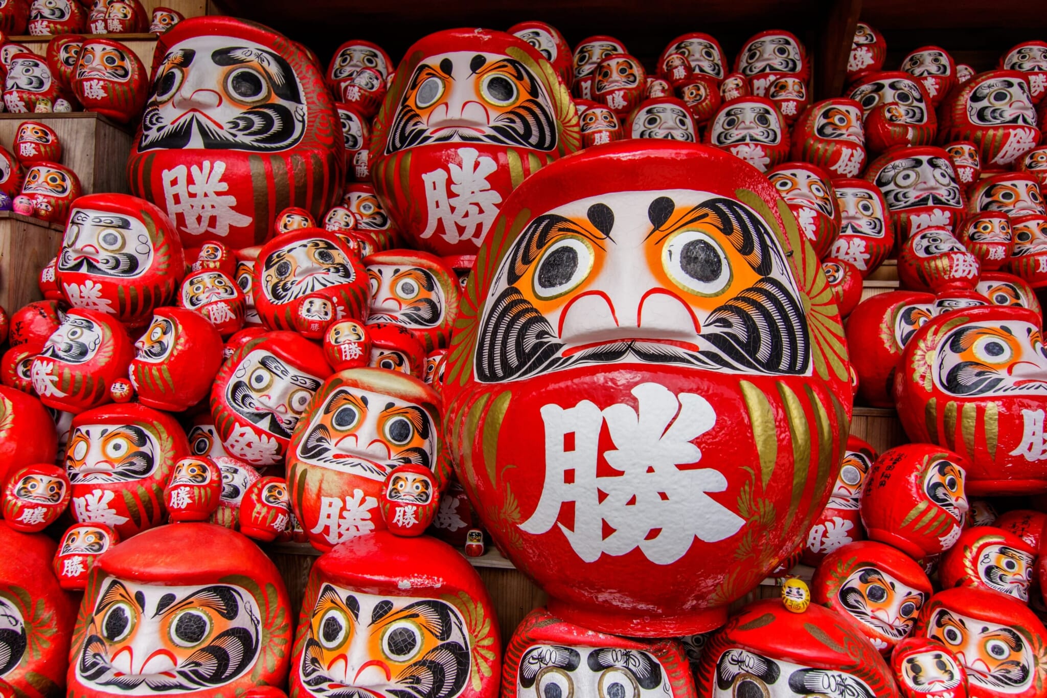 minoh katsuoji temple daruma