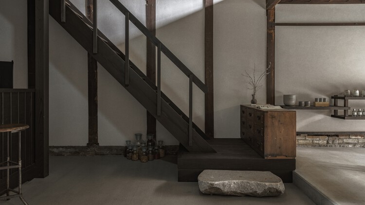 Le Labo Kyoto Machiya / Jo Nagasaka + Schemata Architects - Interior Photography, Stairs, Handrail