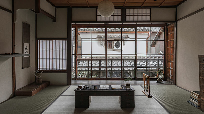 schemata architects' le labo store in kyoto welcomes visitors inside a preserved machiya