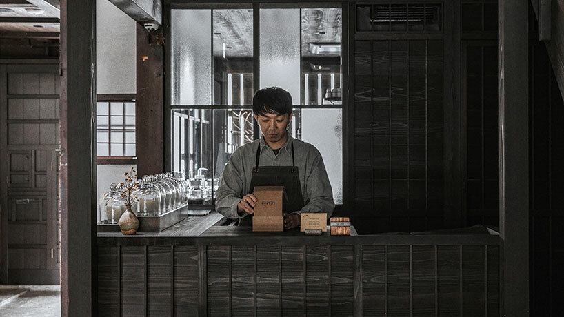 schemata architects' le labo store in kyoto welcomes visitors inside a preserved machiya