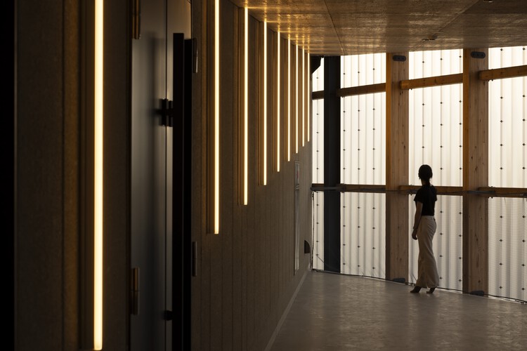 Mitsubishi Pavilion (Expo 2025) / Mitsubishi Jisho Design - Interior Photography, Wood, Lighting