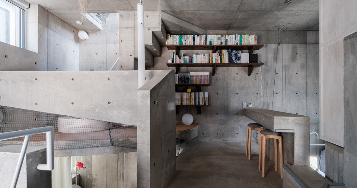 suzuko yamada builds brutalist home for humans and cats in tokyo suzuko yamada builds brutalist home for humans and cats in tokyo