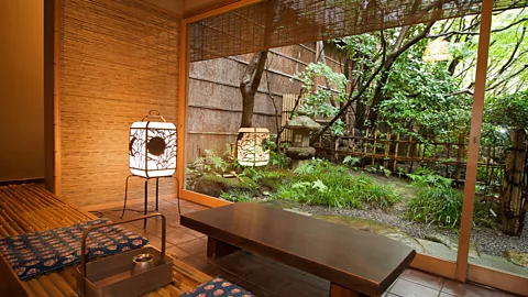 Alamy Tawaraya ryokan in Kyoto, Japan