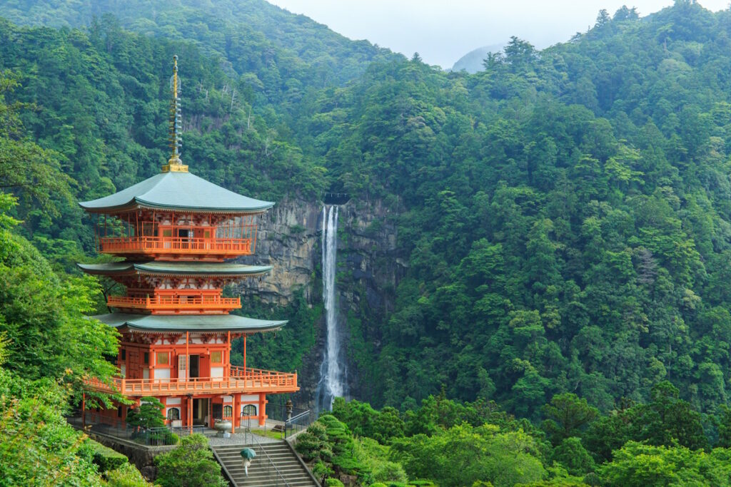 Seiganto-ji, next to Naichi Falls