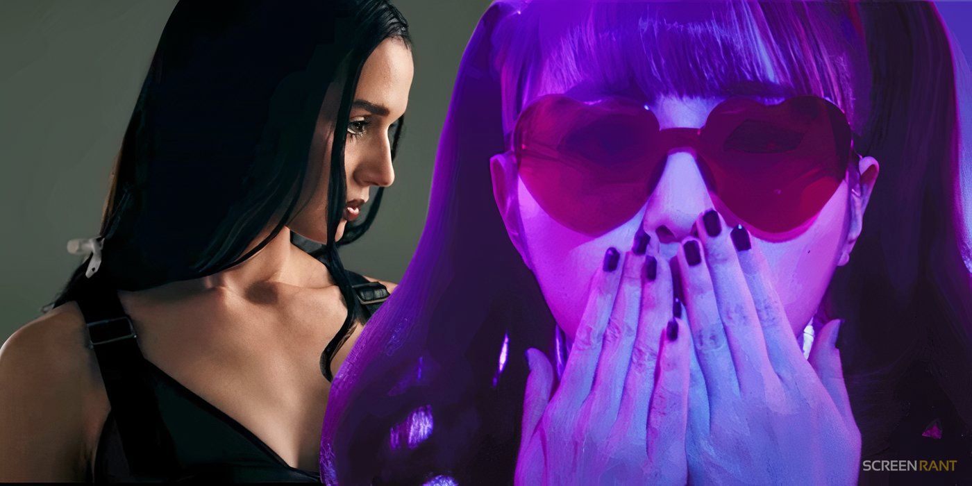 Poppy in the New Way Out music visualization and Babymetal from the RATATATA music video