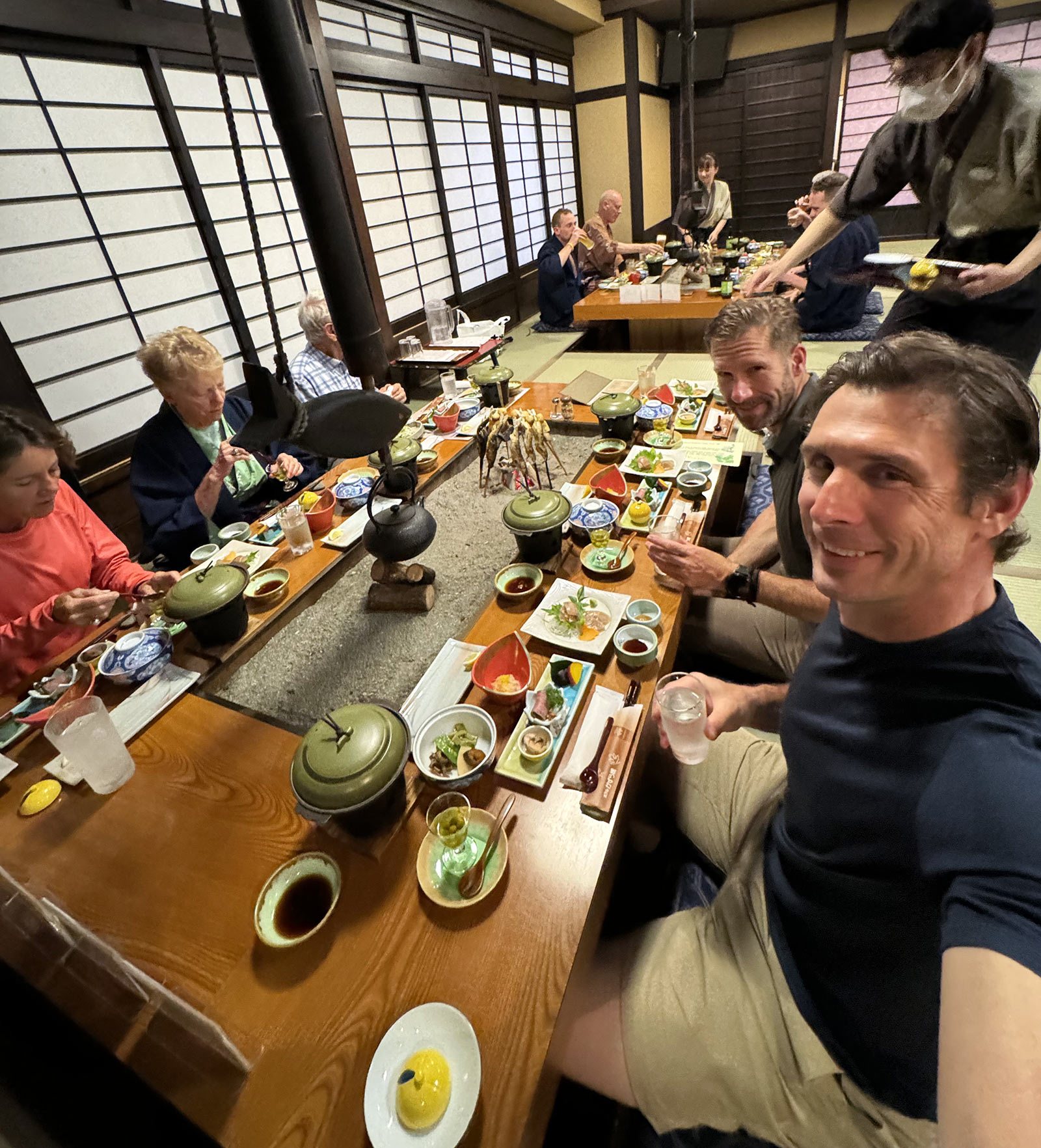 traditional japanese meal.