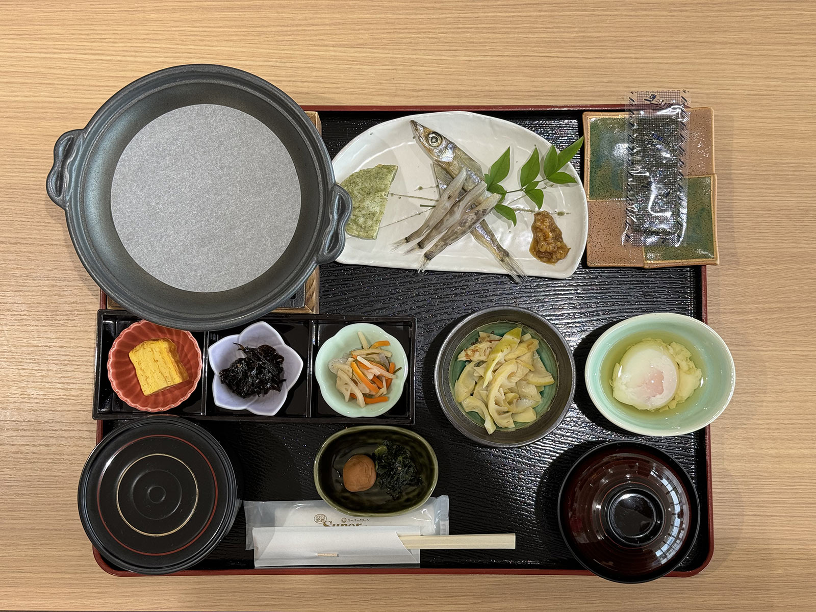 traditional japanese meal.