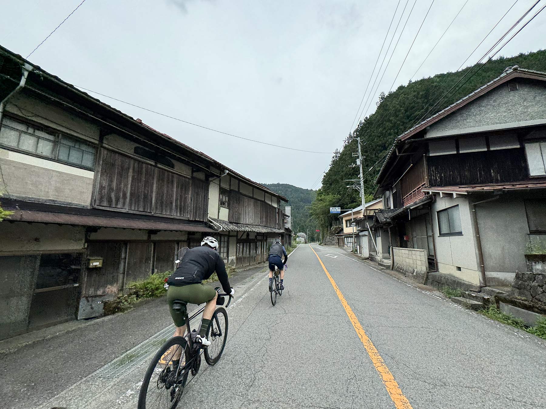 riding bikes in japan.