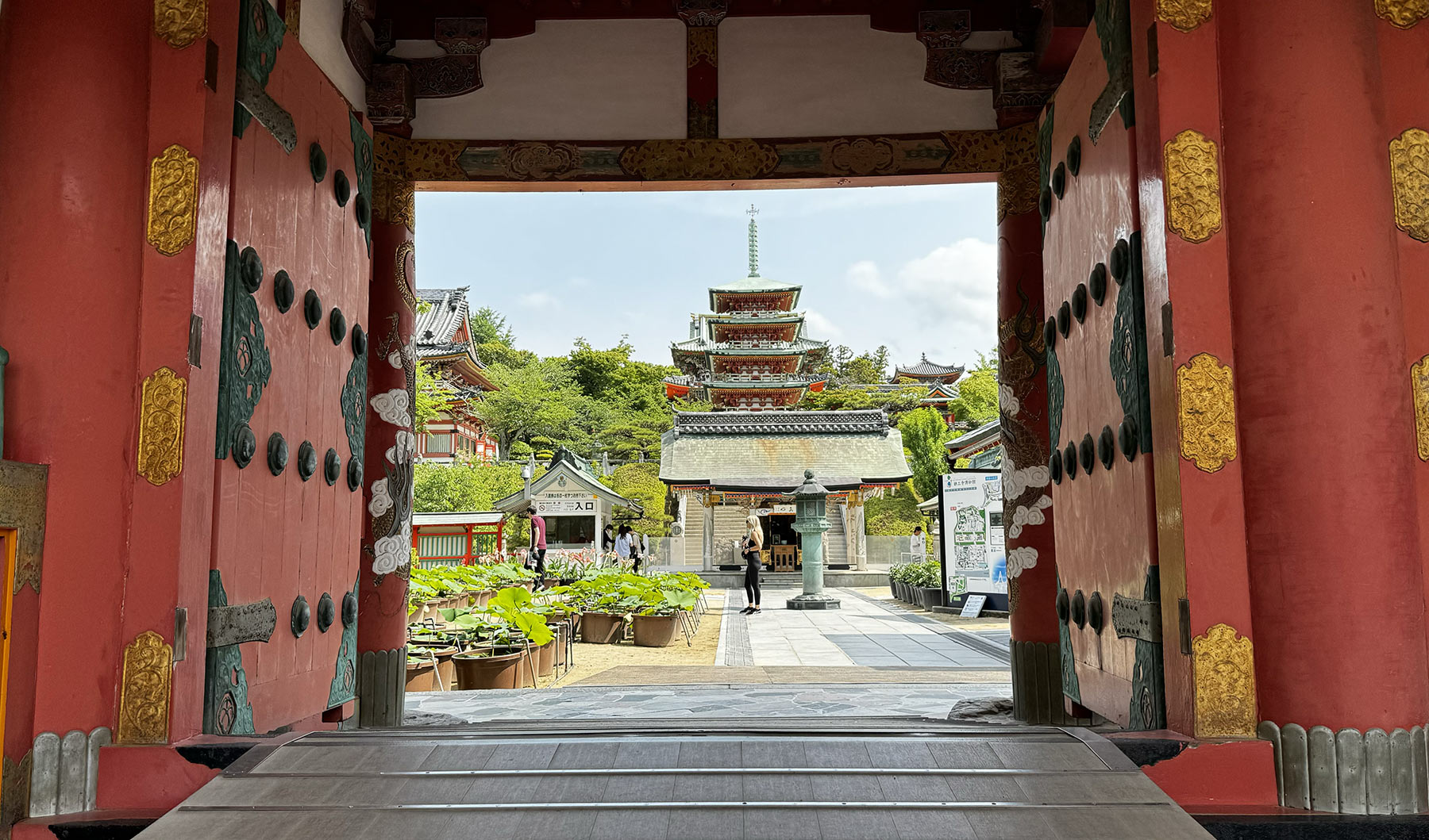 temple in japan.