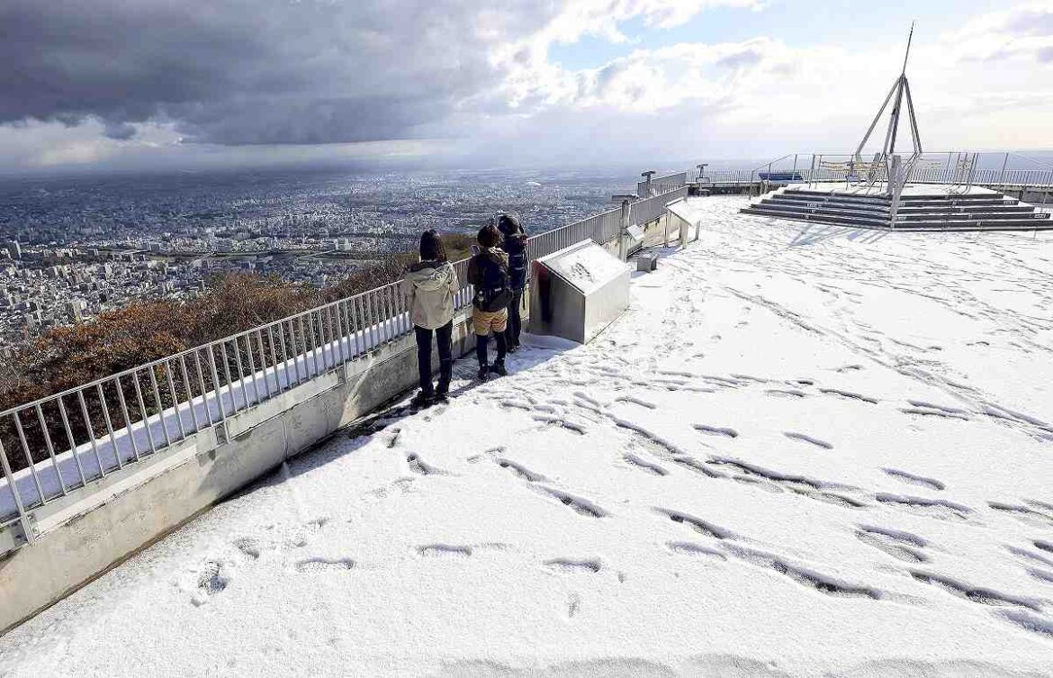 Areas of Northern Japan See 1st Snowfall; Sapporo, Hokkaido, and some parts of Aomori Prefecture Areas of Northern Japan See 1st Snowfall; Sapporo, Hokkaido, and some parts of Aomori Prefecture