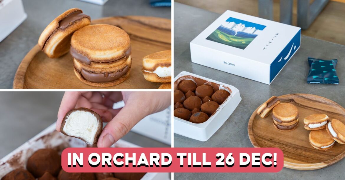 Snowsand: Popular Hokkaido Confectionery Brand In SG