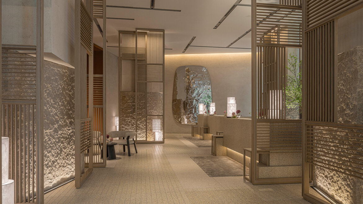Four Seasons Osaka review: An oasis of calm in a manic city Four Seasons Osaka's lobby