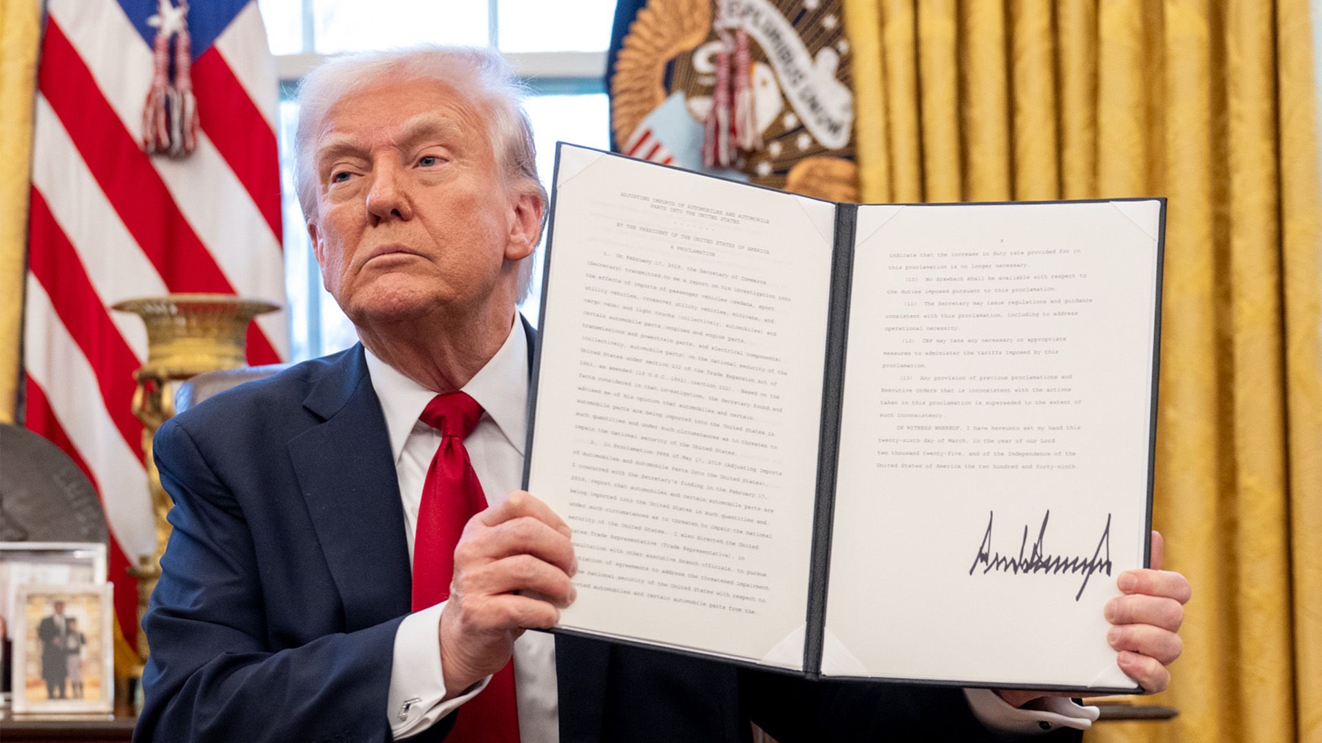 Trump Tariff Executive Proclamation Tariffs