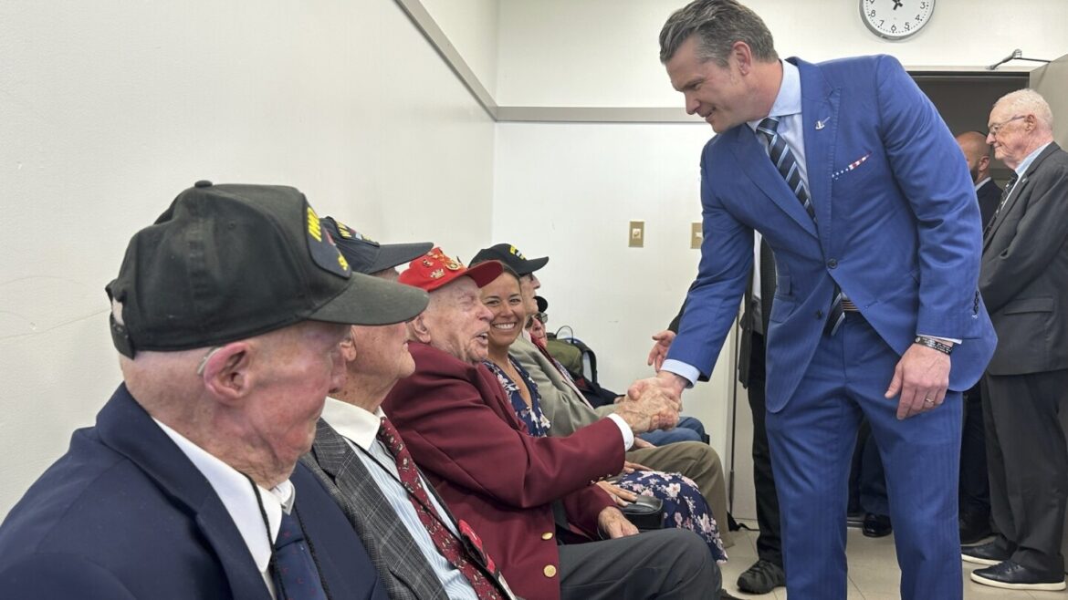 Hegseth joins WWII memorial service on his first trip to Japan