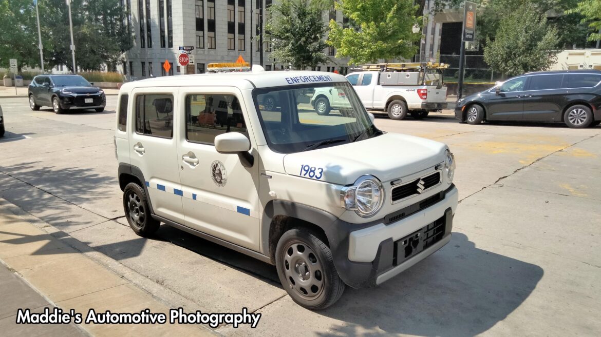 Suzuki Hustler I spotted in Madison, WI last year. It's used by the city's parking enforcement division.