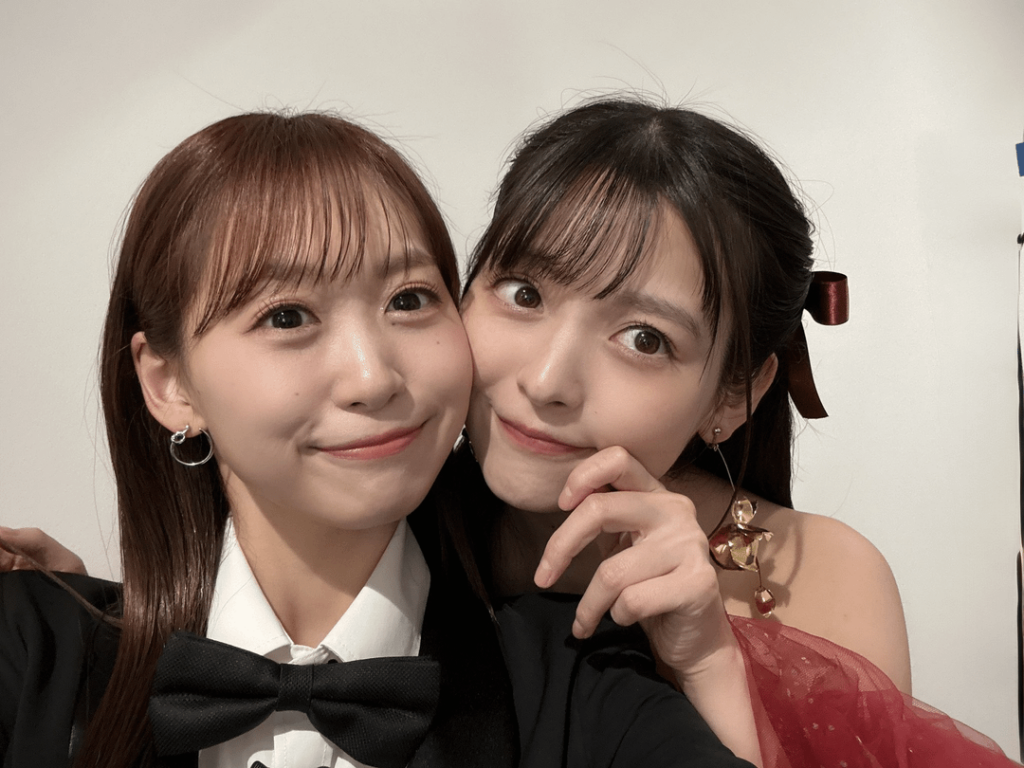 Serizawa Yuu and Uesaka Sumire from Sumipe's Gradiation Episode of Seiyuu to Yoasobi Tuesday🌙✨