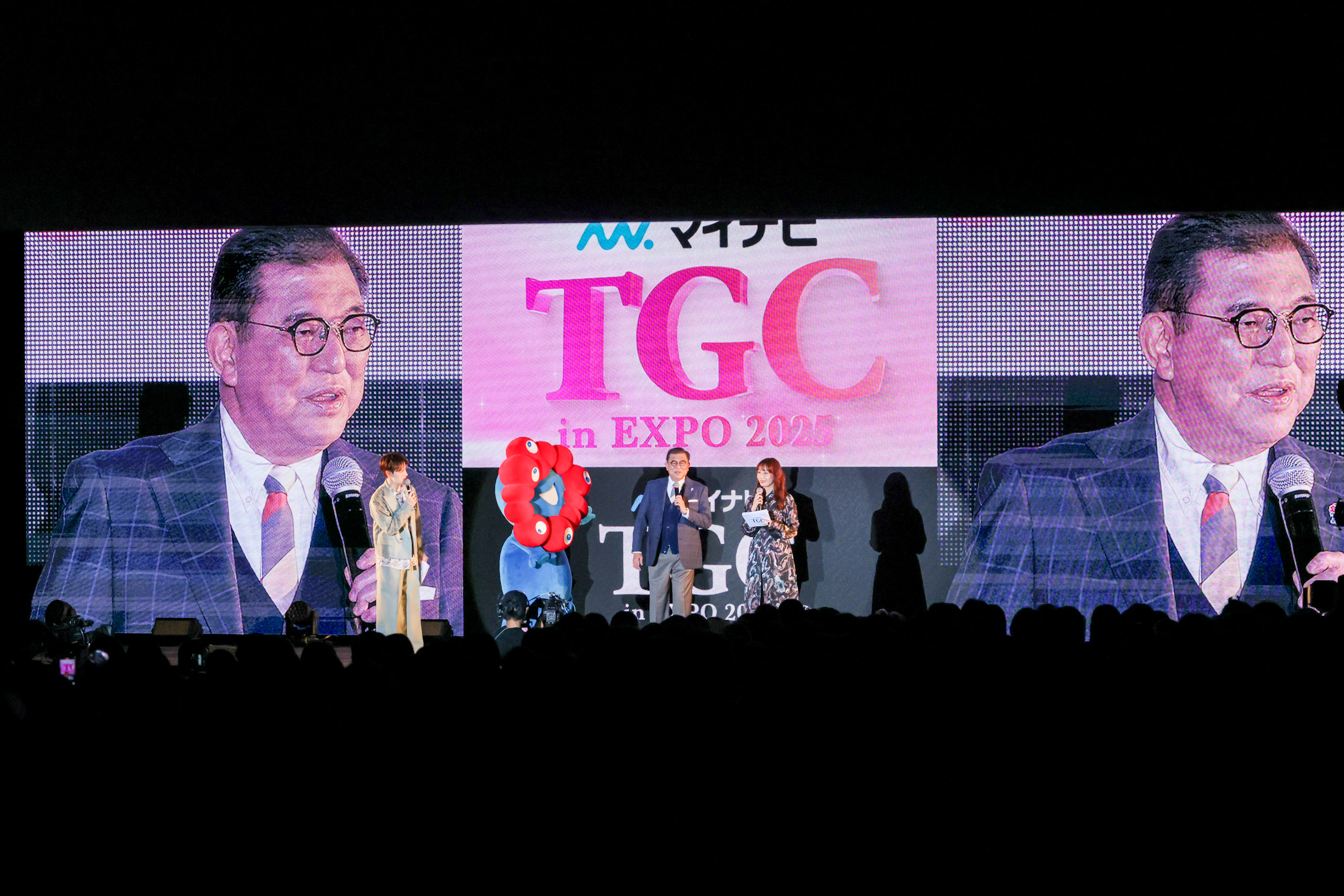 Prime Minister Ishiba delivering remarks at “Mynavi TGC in EXPO 2025” (2)