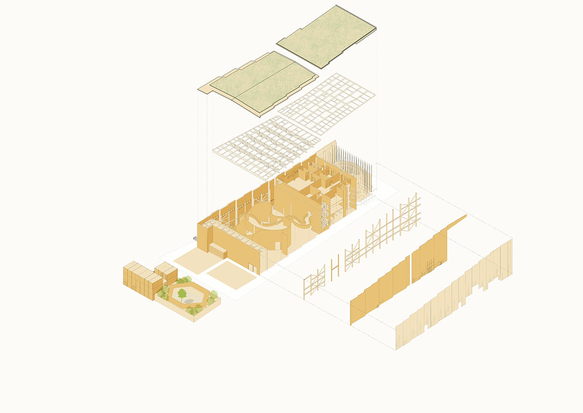 Coldefy and CRA reveals French Pavilion that acts as a 