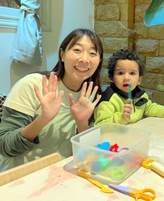 Woman spreads Japanese-style child care at nursery in Egypt Photo/Illutration