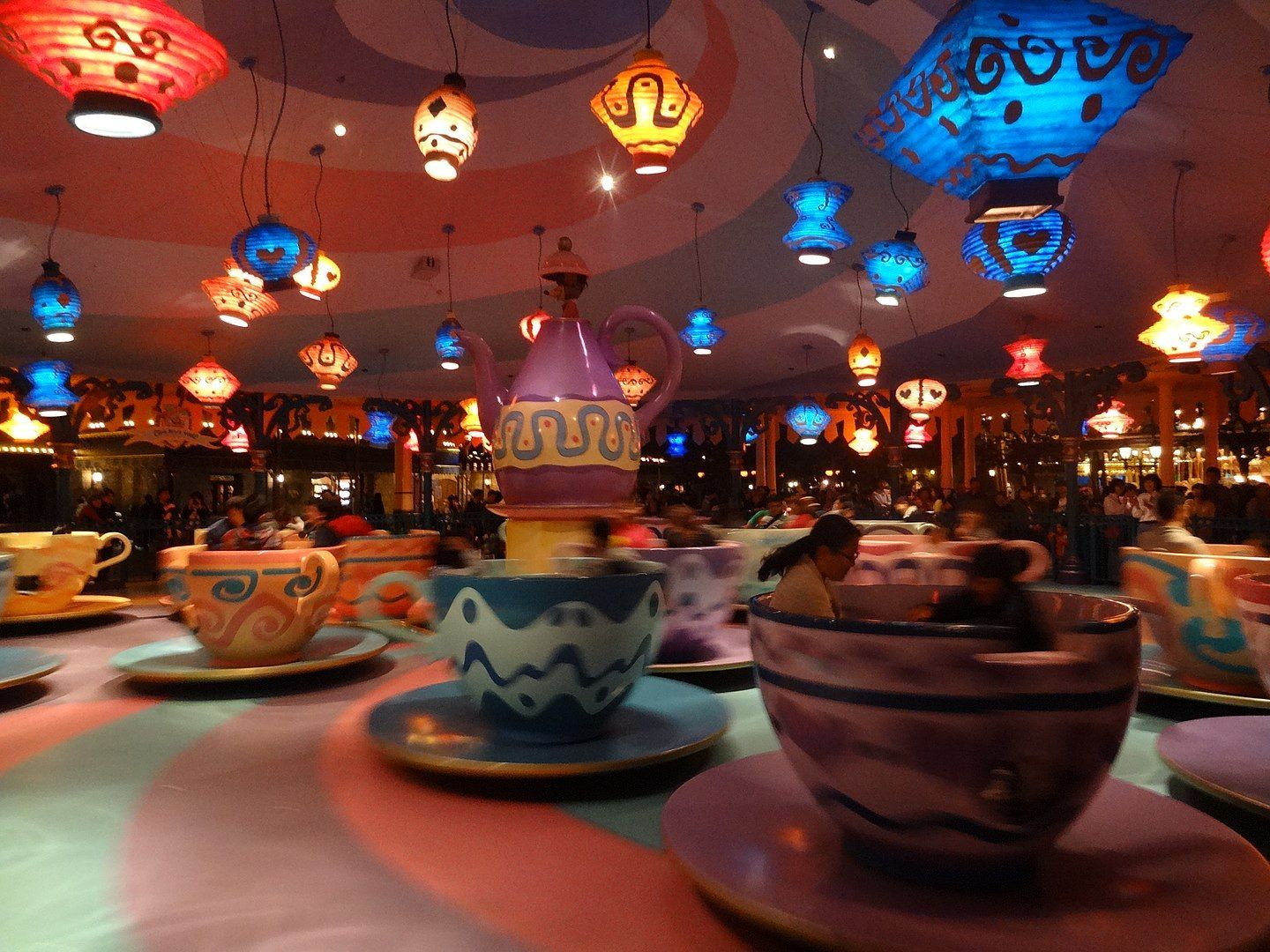 Alice's Tea Party at Tokyo Disneyland