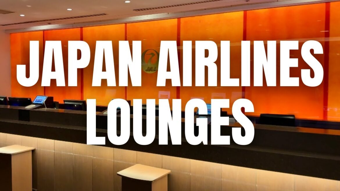 Tour Japan Airlines Diamond & Sakura Lounges