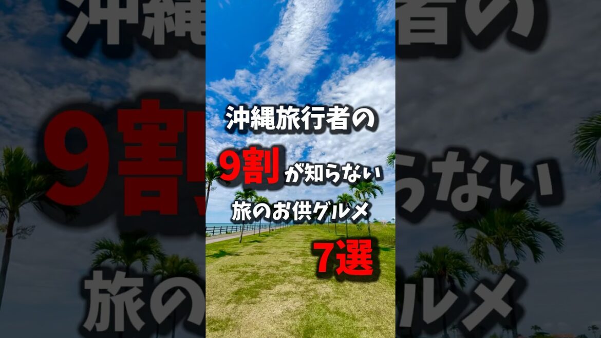【保存推奨】沖縄旅行で絶対テイクアウトすべき激うまグルメ7選が最高すぎた！《沖縄旅行・観光・旅行・Okinawa》#沖縄#沖縄旅行#旅行#旅#沖縄グルメ#グルメ#okinawa#trip#travel