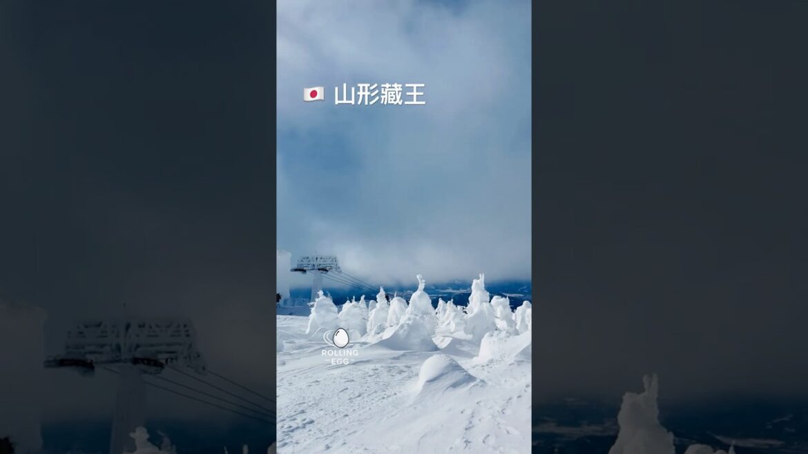 山形藏王樹冰 日本東北自由行 冬日雪季必去 #山形 #蔵王 #樹氷 #仙台 #yamagata