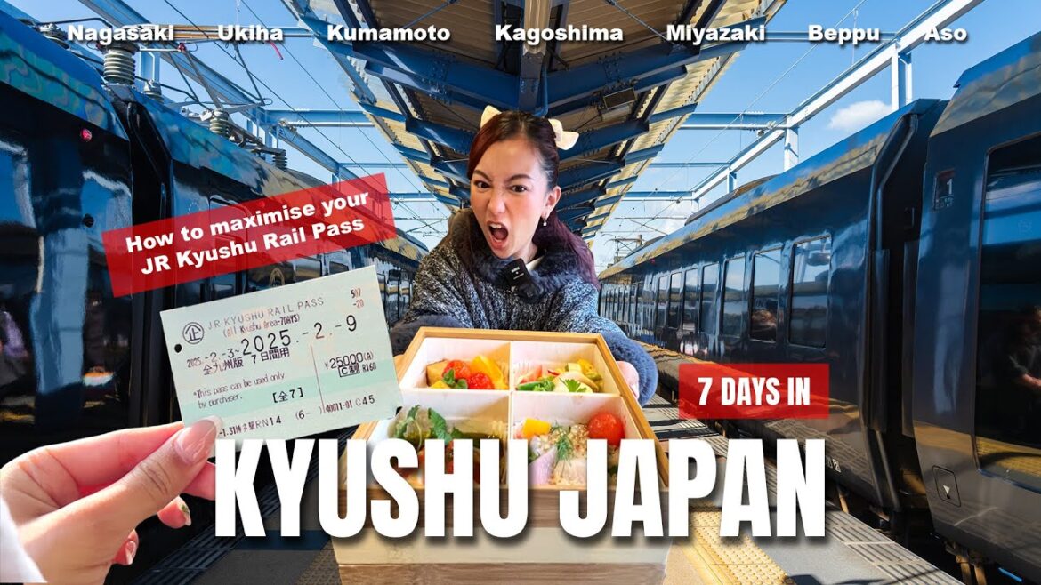 7-Days in Kyushu, Japan with JR Kyushu Rail Pass — Nagasaki, Ukiha, Kumamoto, Kagoshima, and more!