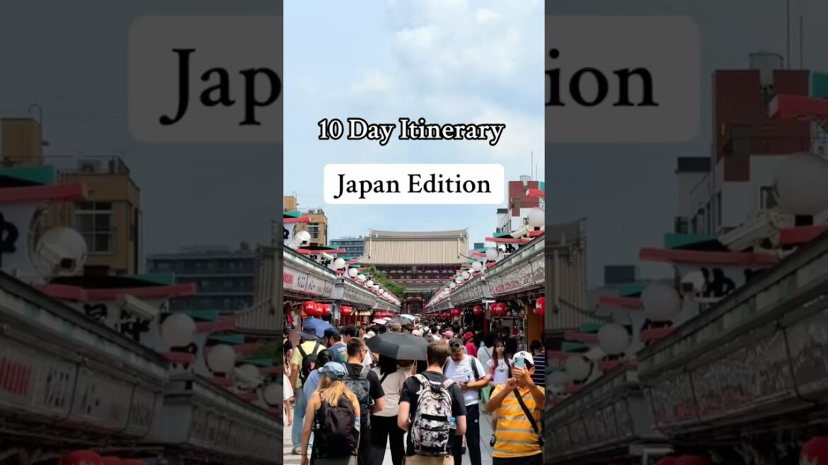 🇯🇵Perfect 10 day Itinerary