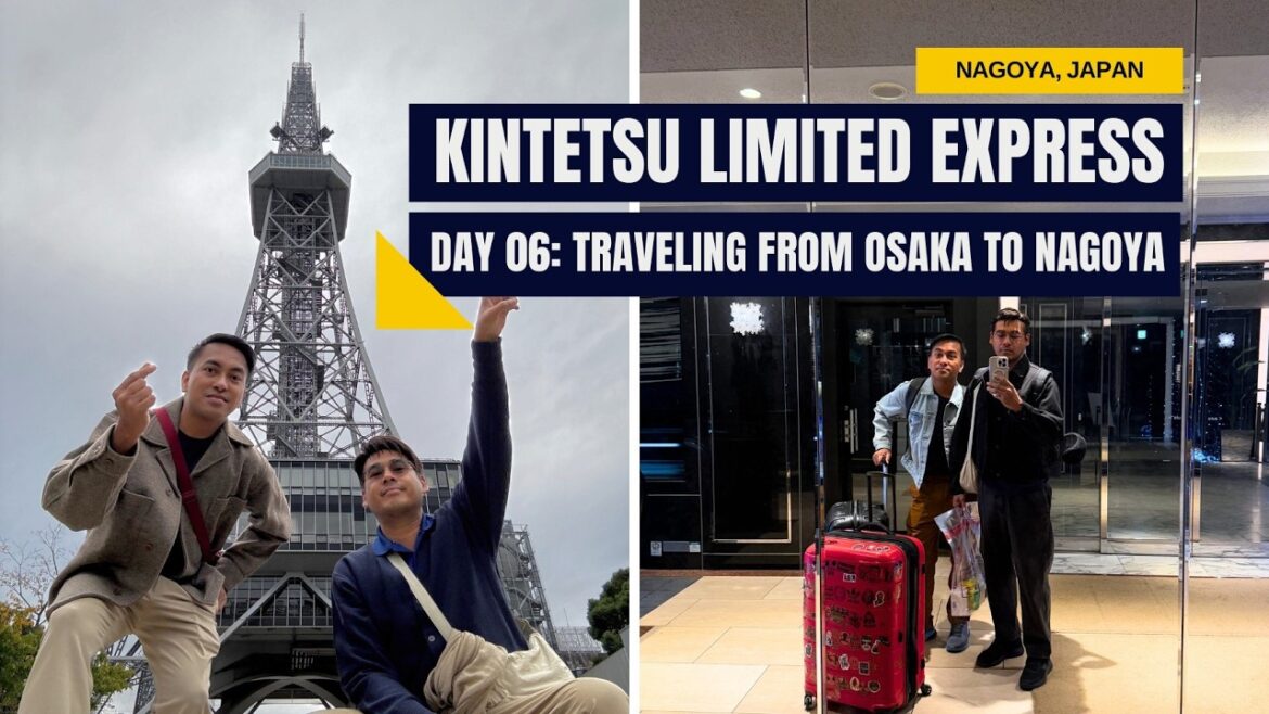 DAY 6: Osaka to Nagoya via Kintetsu Limited Express Line +- Hotel Trusty Room Tour DAY 6: Osaka to Nagoya via Kintetsu Limited Express Line +- Hotel Trusty Room Tour