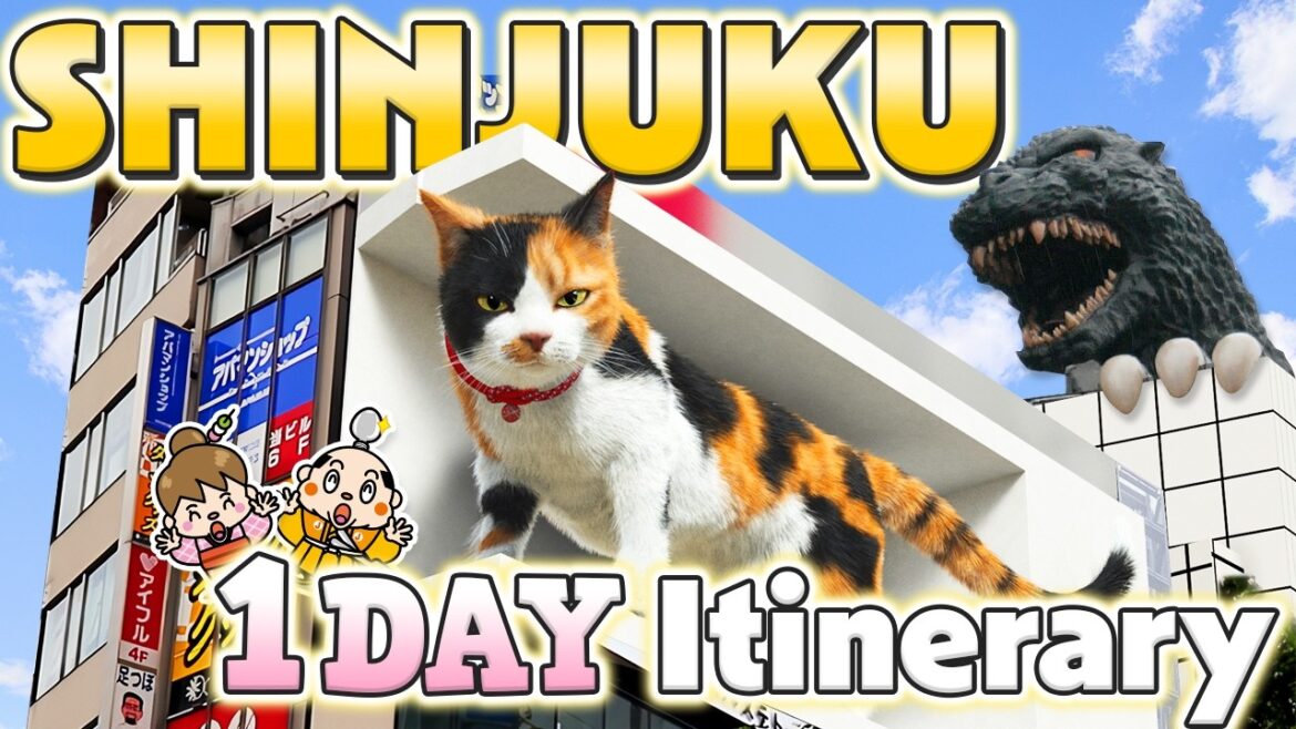 Things to do in Shinjuku Tokyo / 1-Day Travel Itinerary for Shinjuku Tokyo / Japan Travel Itinerary