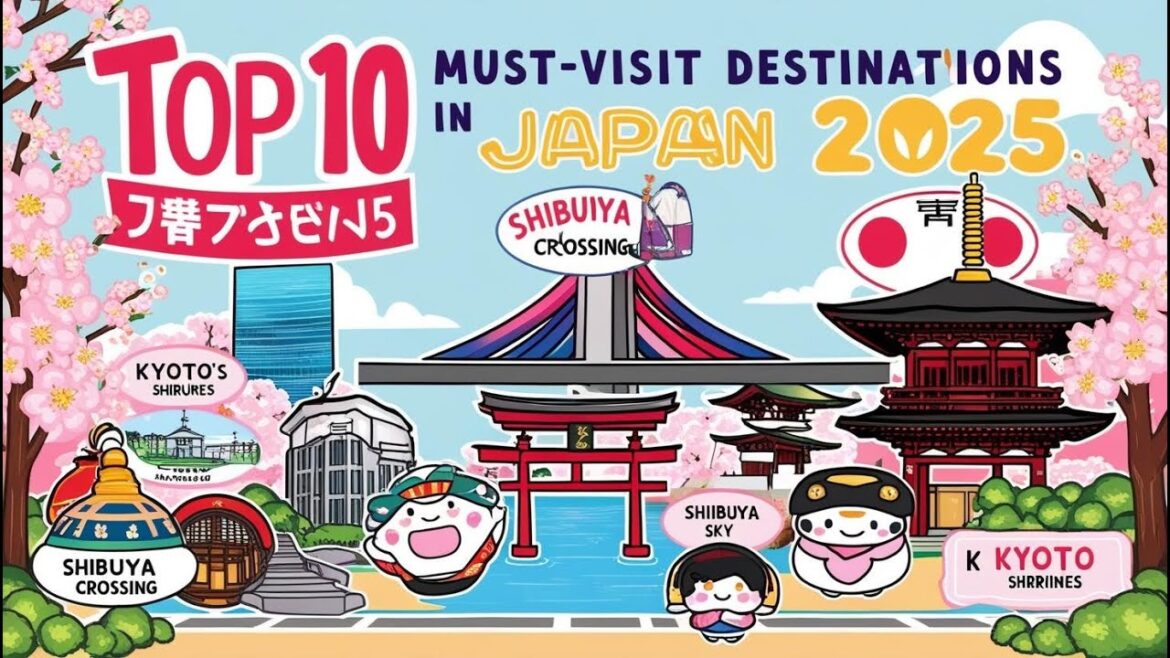 Top 10 Must-Visit Destinations in Japan for 2025! Top 10 Must-Visit Destinations in Japan for 2025!