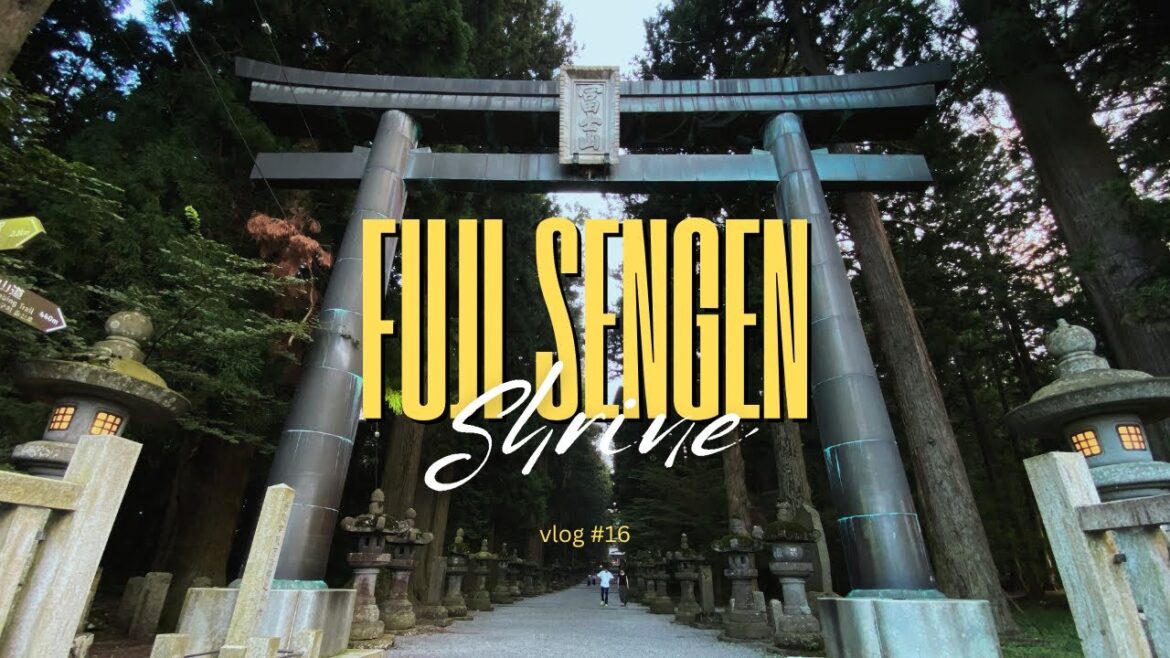 Hidden Gem Near Mt. Fuji - Exploring Sengen Shrine!