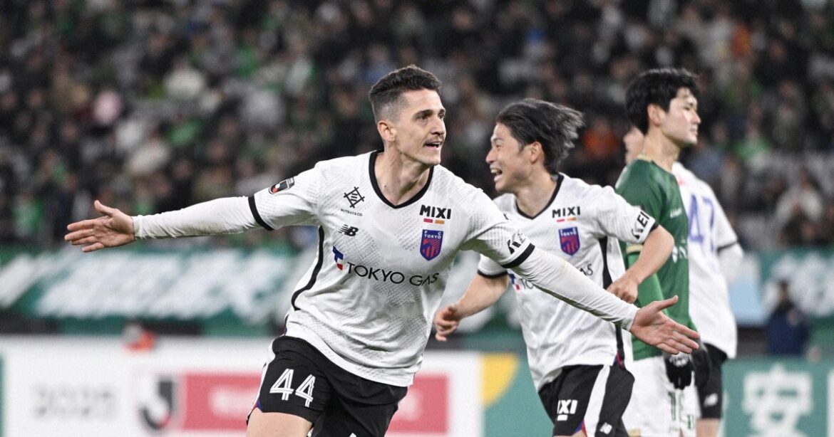 Football: FC Tokyo snatch late draw in derby against Verdy