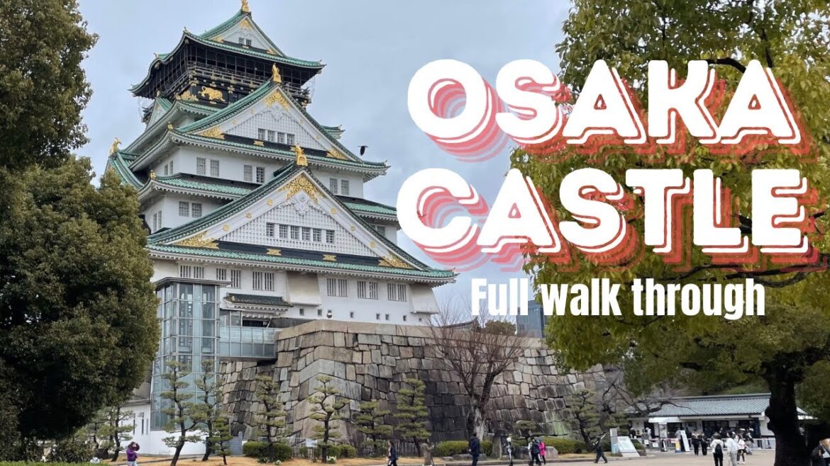 Osaka Castle Full Walkthrough | Exploring Japan’s Iconic Landmark!