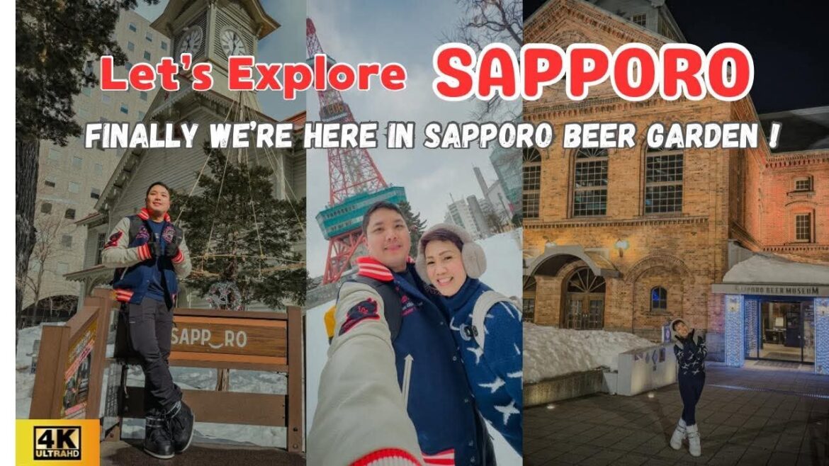 Hokkaido Vlog Day 1: Exploring Sapporo – TV Tower + Clock Tower  | The Famous Sapporo Beer Museum Hokkaido Vlog Day 1: Exploring Sapporo - TV Tower + Clock Tower  | The Famous Sapporo Beer Museum