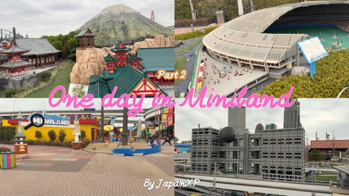 [4K HD] Part Two of The Full Day Visit to The MiniLand in LEGOLAND, Nagoya