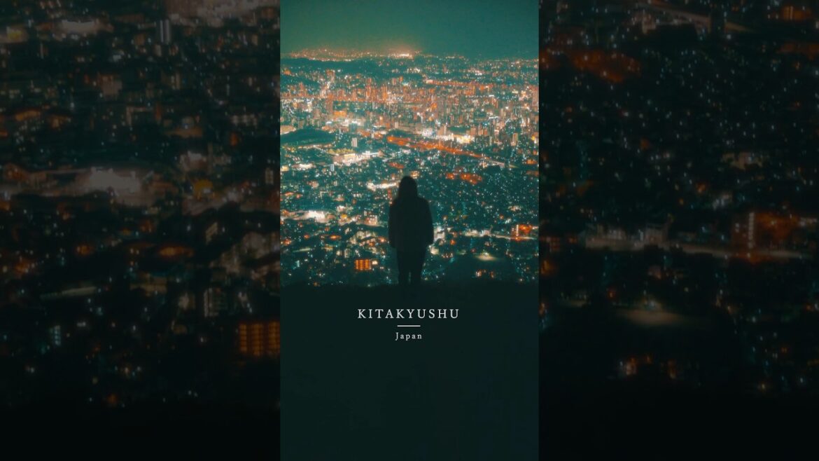 日本１に選ばれた夜景🌉　北九州小文字山