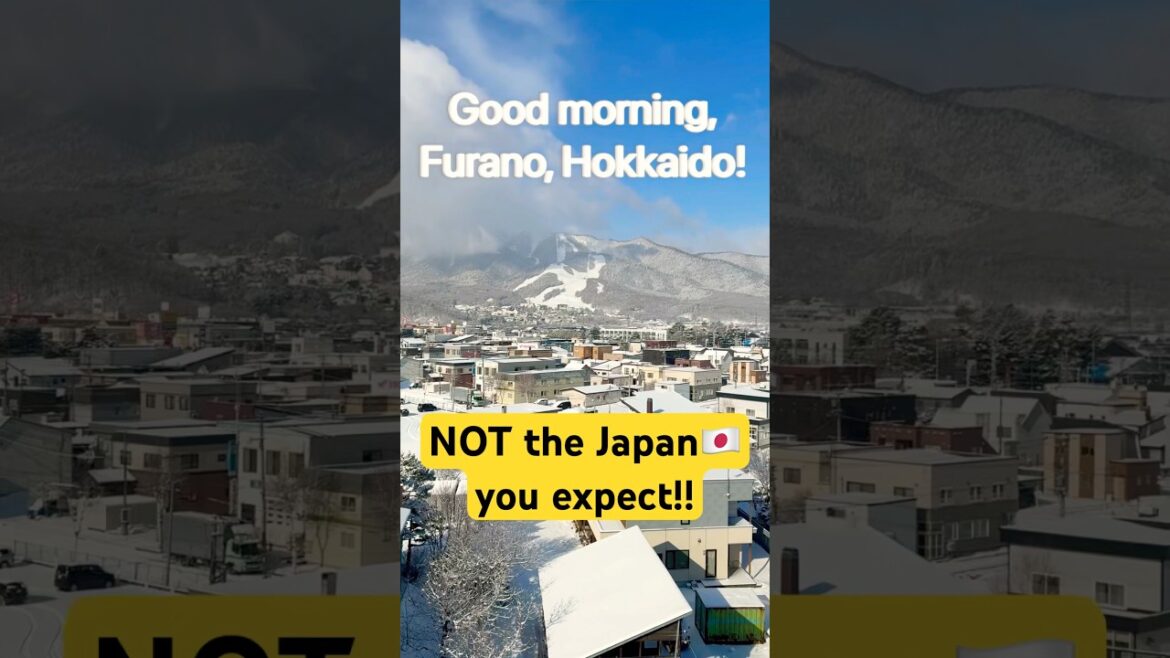 Hokkaido is a must! This is what end of March is like #富良野 #japannature #furano #shorts