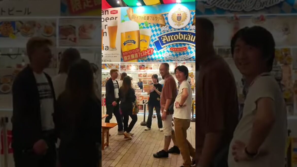 Can you believe this is in Japan? Octoberfest in Yokohama🍻