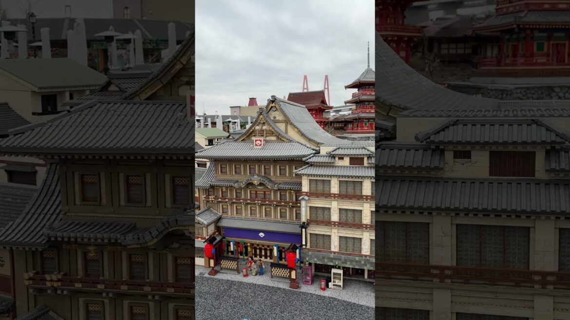 Miniature Version of Japan and Japanese Icons#japan #lego #tokyo #nagoya #kyoto #fuji #park #travel
